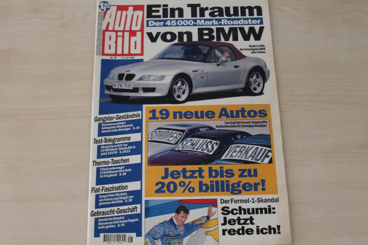 Deckblatt Auto Bild (28/1994)